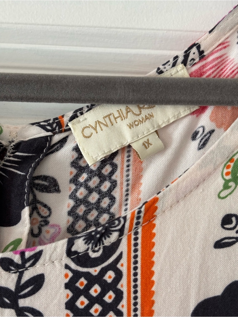 Cynthia Rowley Multicolor Floral Cold-Shoulder Camisole - Picture 2 of 3